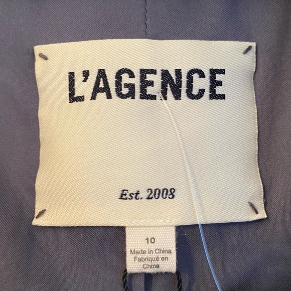 L’AGENCE Adette Grey Tweed Blazer - Picture 8 of 14